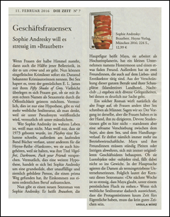 Die Zeit, 11.2.2016